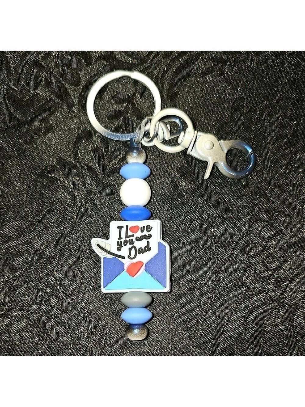 Blue and White Key Holder